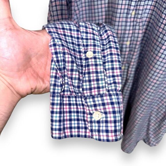 Polo Ralph Lauren Blue B&T L/S Button Down Shirt Size 4XB - Picture 4 of 7